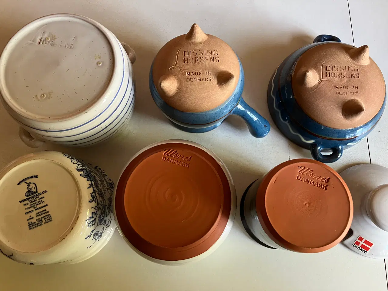 Billede 2 - Smuk retro marmeladekrukke, sukker/flødesæt m.m.