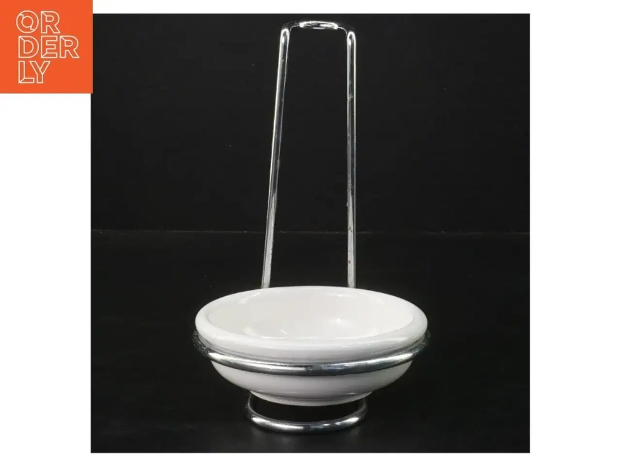 Billede 3 - holder til grydeske med keramisk skål (str. Ø 11 cm)