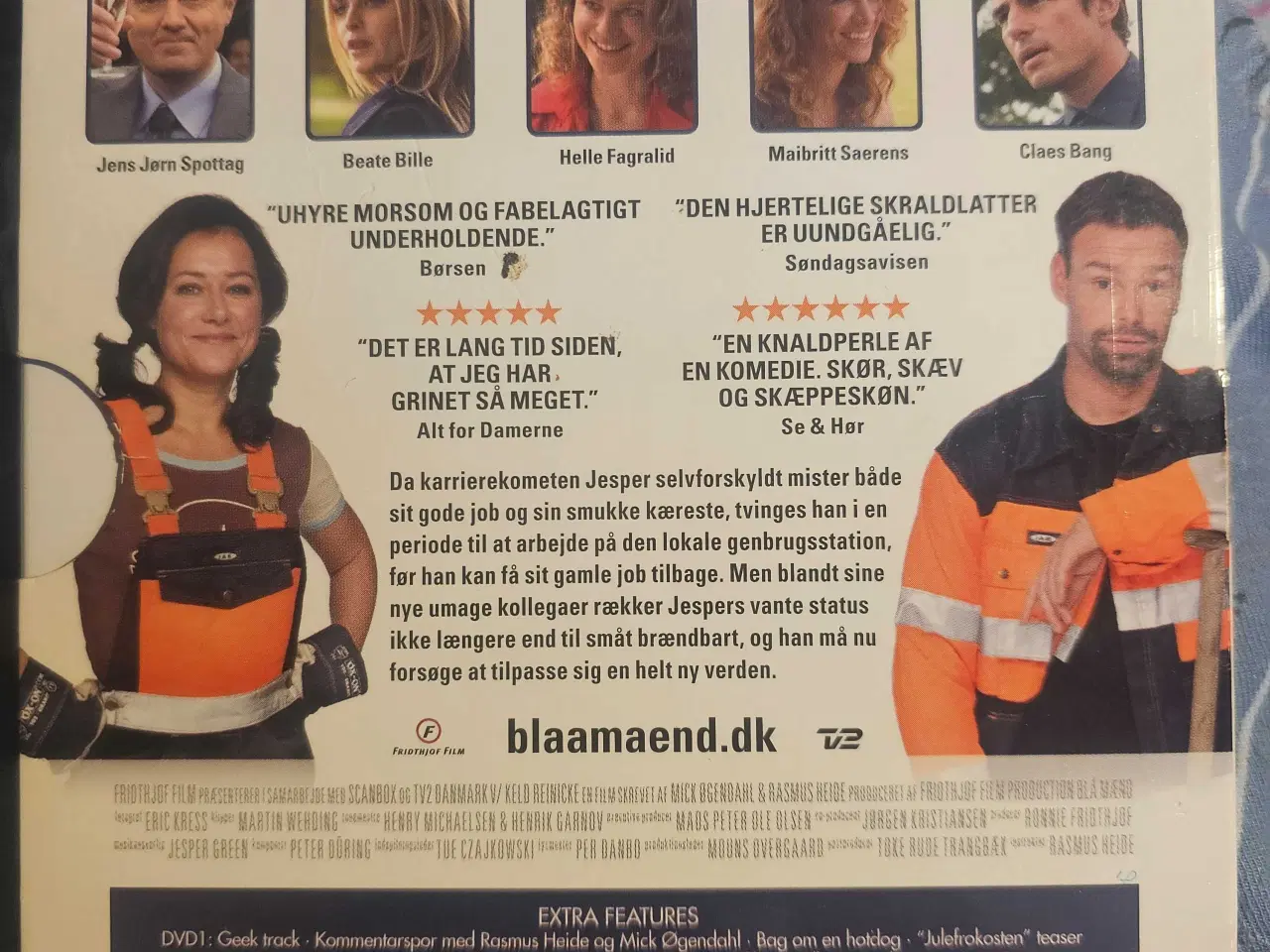 Billede 2 - blå Mænd m. Sidse Babett Knudsen mm