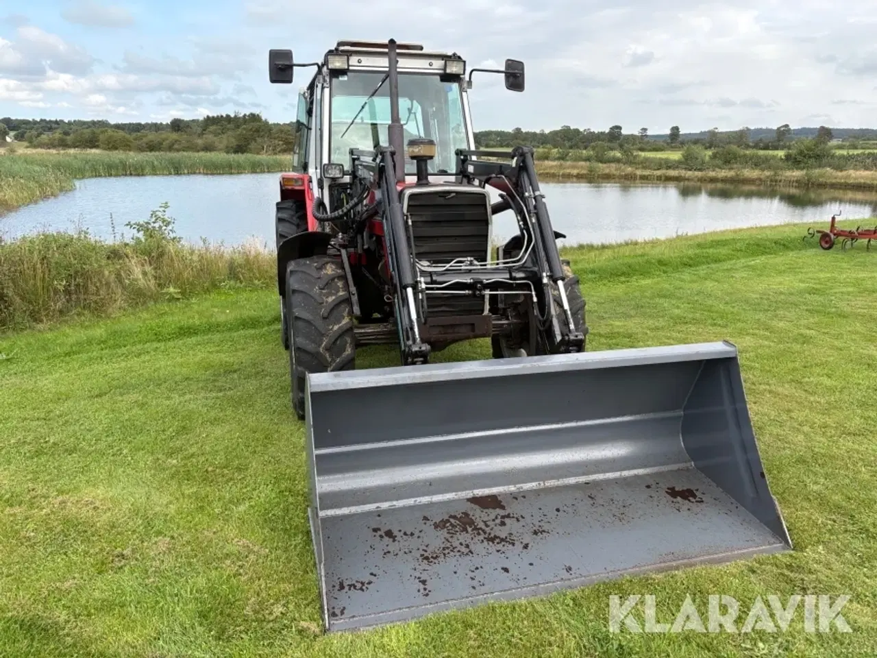 Billede 4 - Traktor Massey Ferguson 690 med Trima frontlæsser og P. Lindberg frontskovl