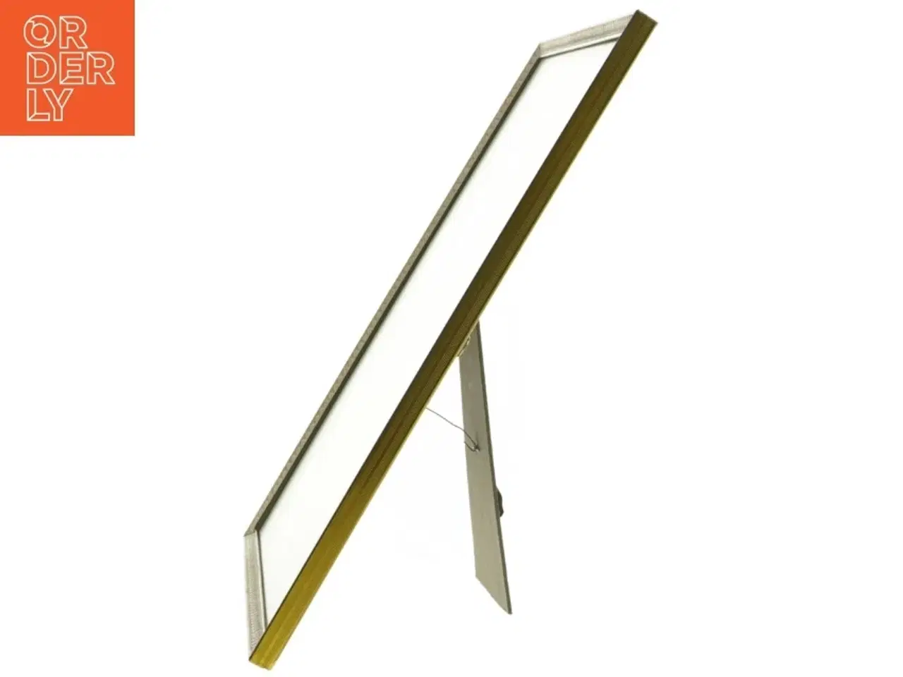Billede 2 - Gammel fotoramme i metsl i metal  (str. 25x20,5 cm)