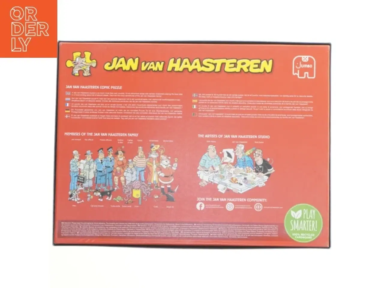 Billede 2 - Jan van Haasteren puslespil fra Jumbo (str. 1000 brikker)