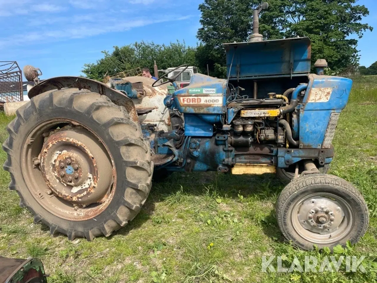 Billede 4 - Veteran traktor Ford 4000