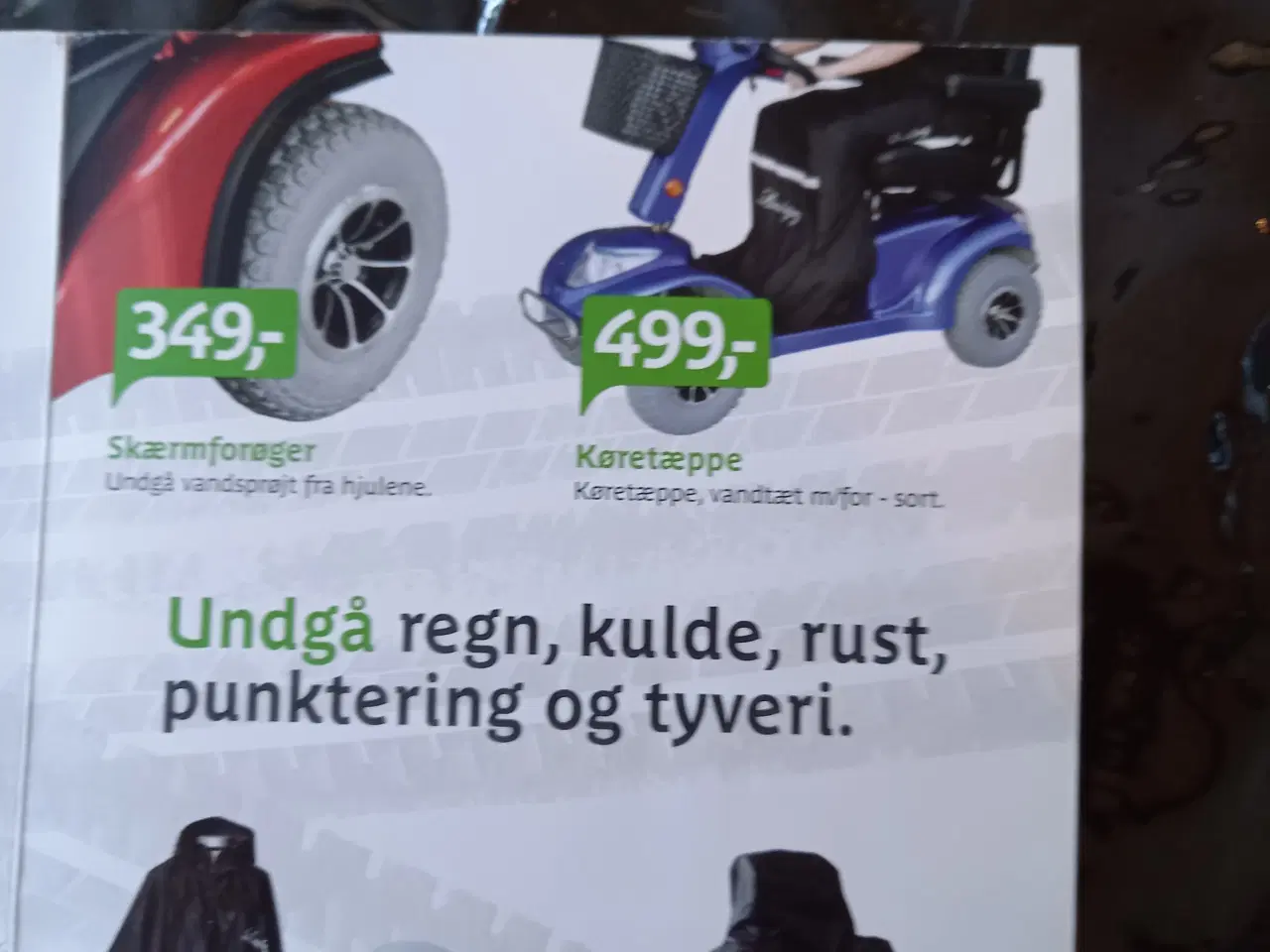 Billede 4 - Kørepose til el scooter 