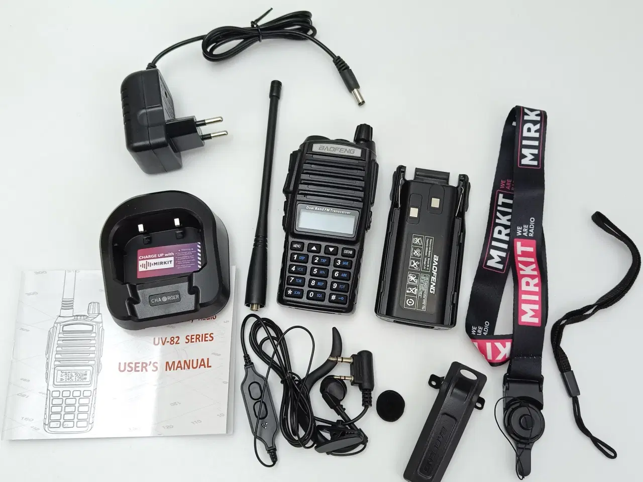 Billede 2 - NY! Baofeng UV-82 MAX Power MIRKIT EDITION Radio