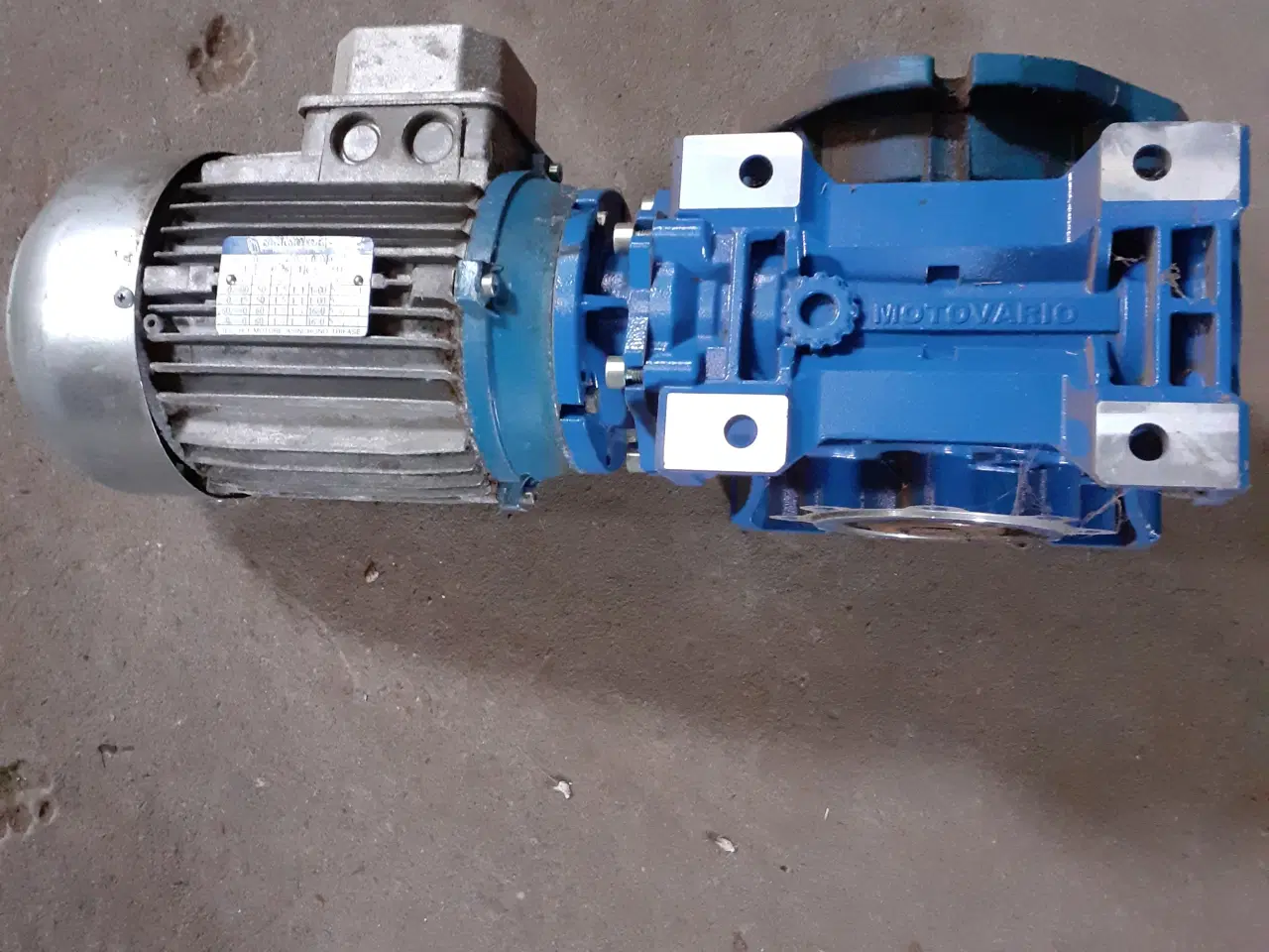 Billede 1 - Gearmotor med nyere gear