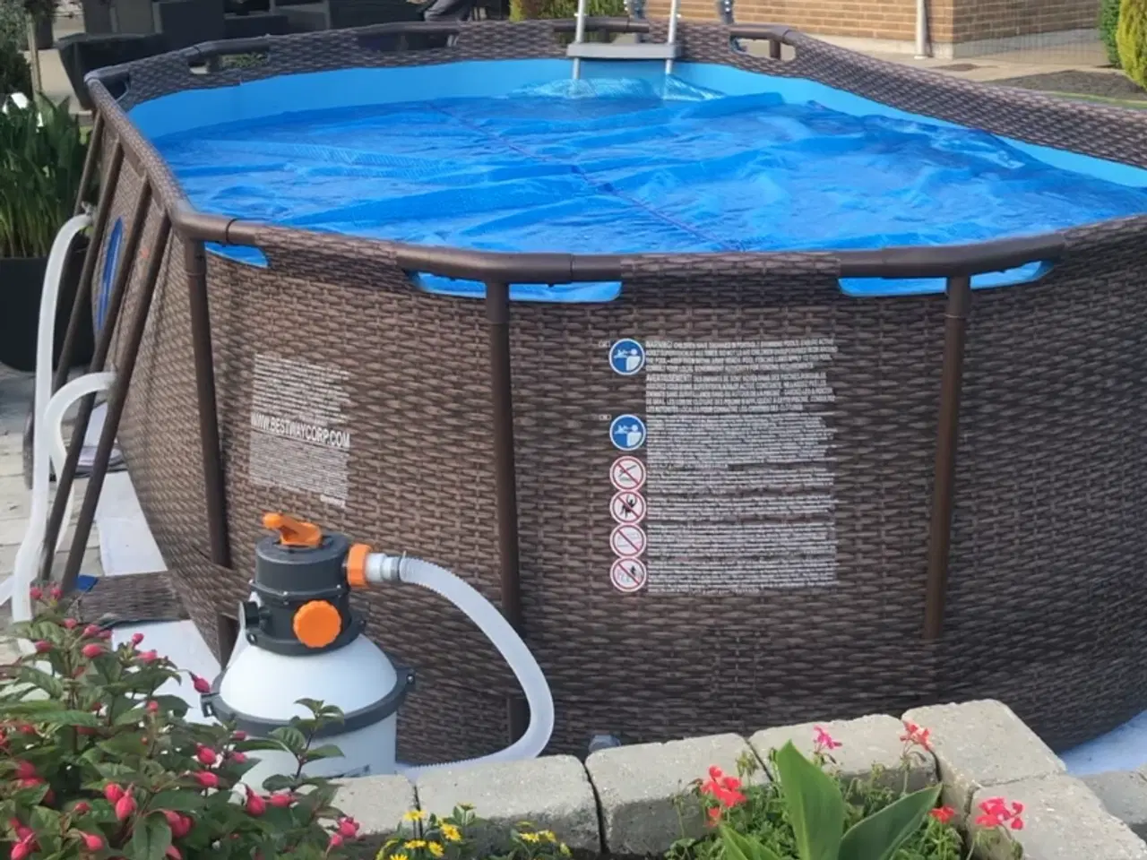 Billede 2 - Bestway pover steel swim vista II, 7.250 l