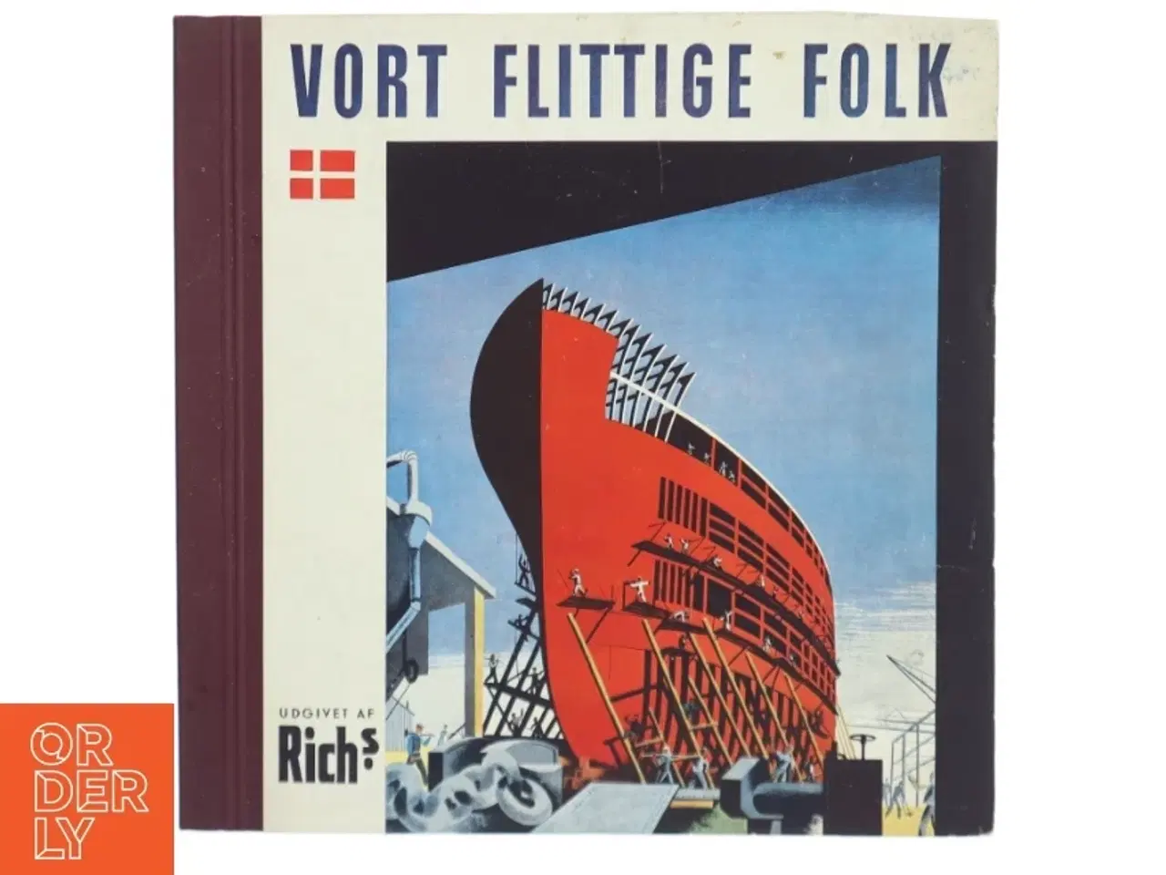 Billede 1 - Vintage bog &#39;Vort flittige folk&#39;