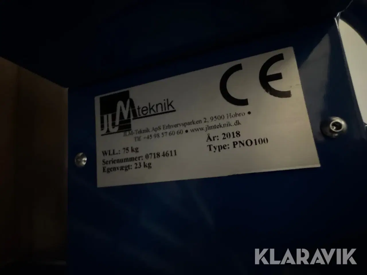 Billede 5 - Vakuum arm/kran JJ Mteknik PNO100