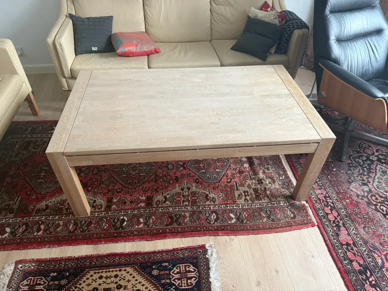 Billede 1 - Sofabord i massiv Eg
