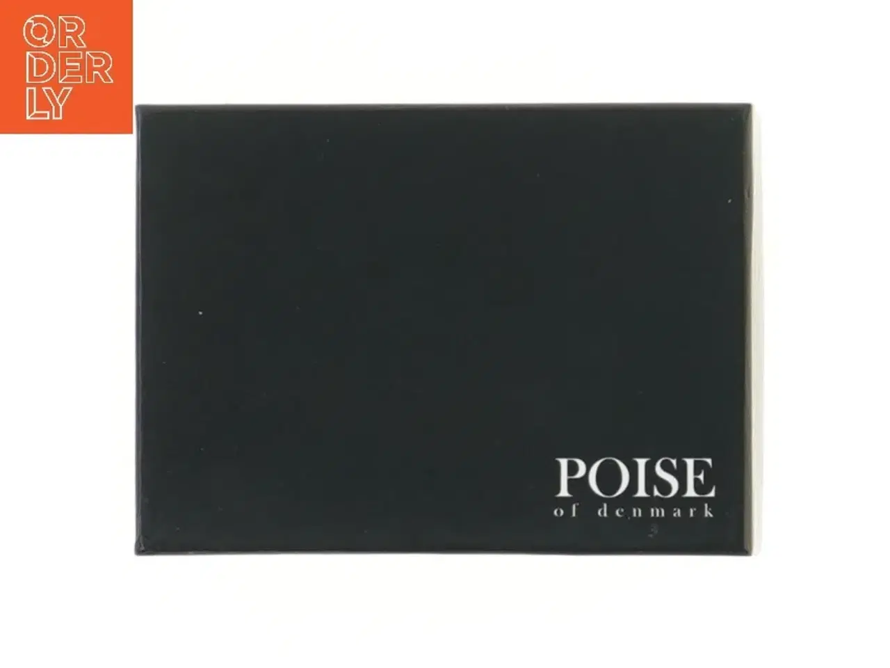 Billede 2 - Sort læderbælte med spænde fra Poise (str. 125 cm)