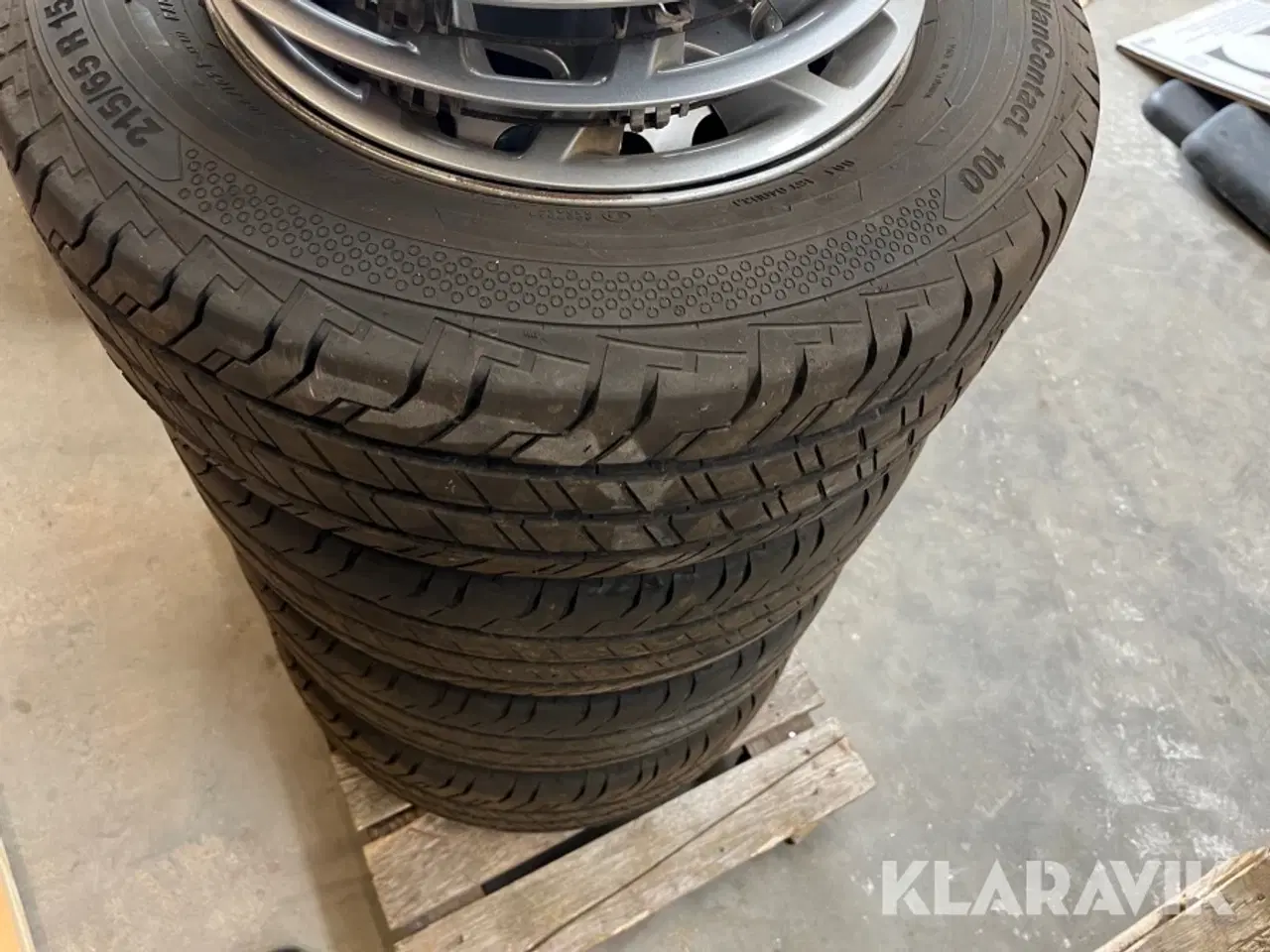 Billede 5 - Sommerhjul Continental fra Ford Transit Custom