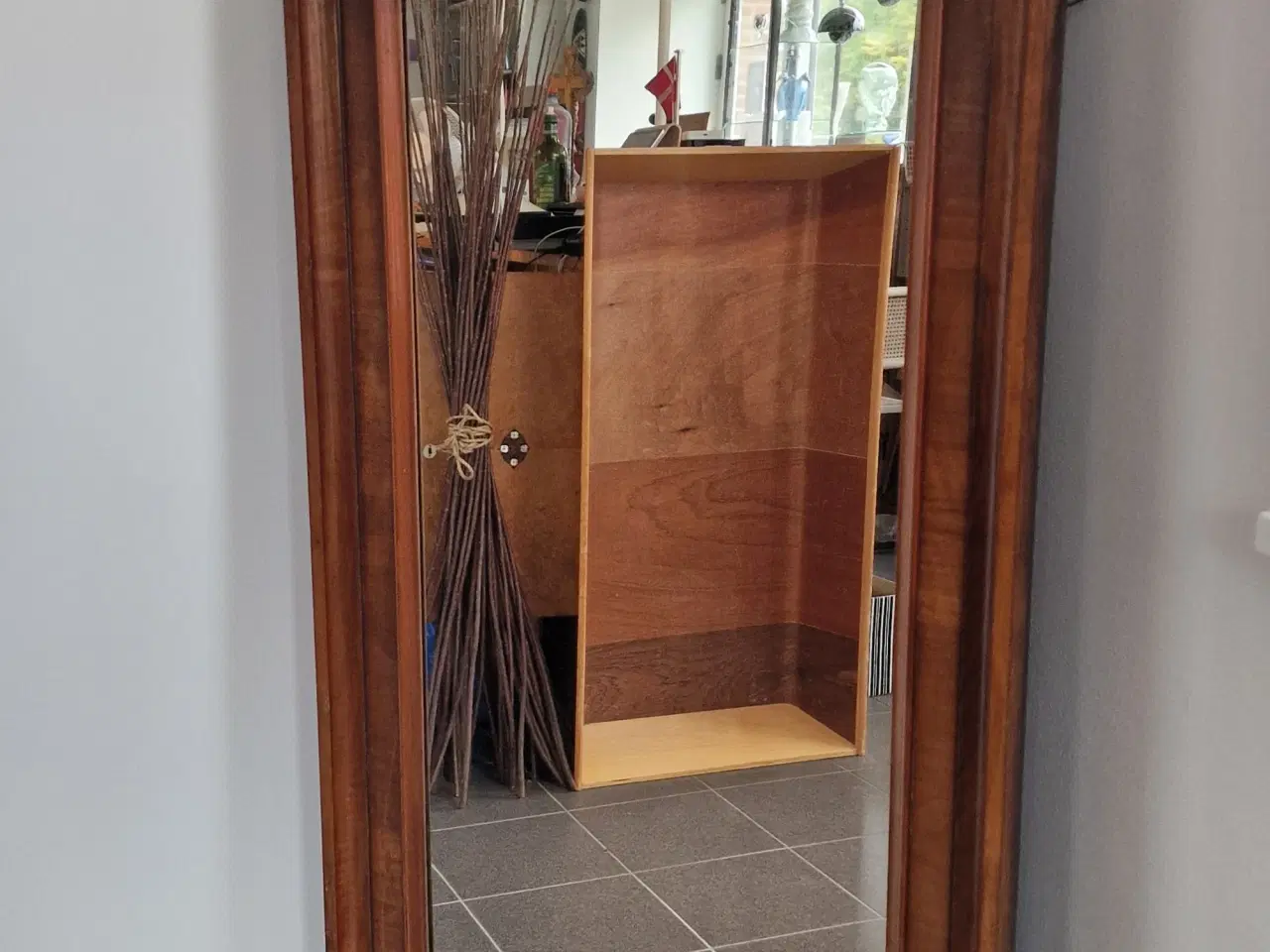 Billede 4 - Flot antik entré spejl.