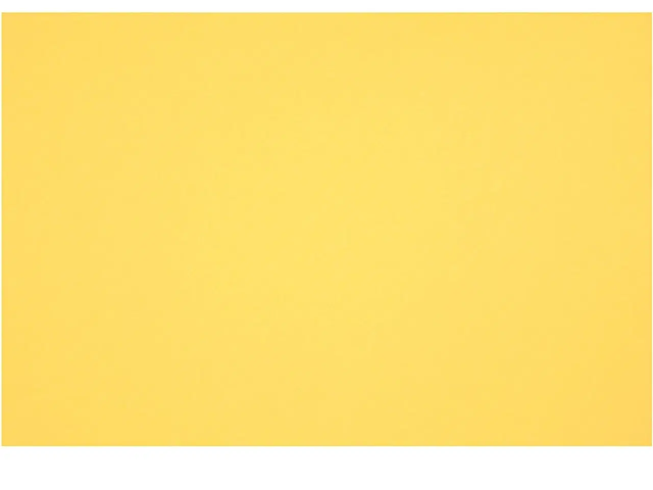 Billede 1 - Fransk karton, A4, ark 210x297 mm, 160 g, canary, 1 ark