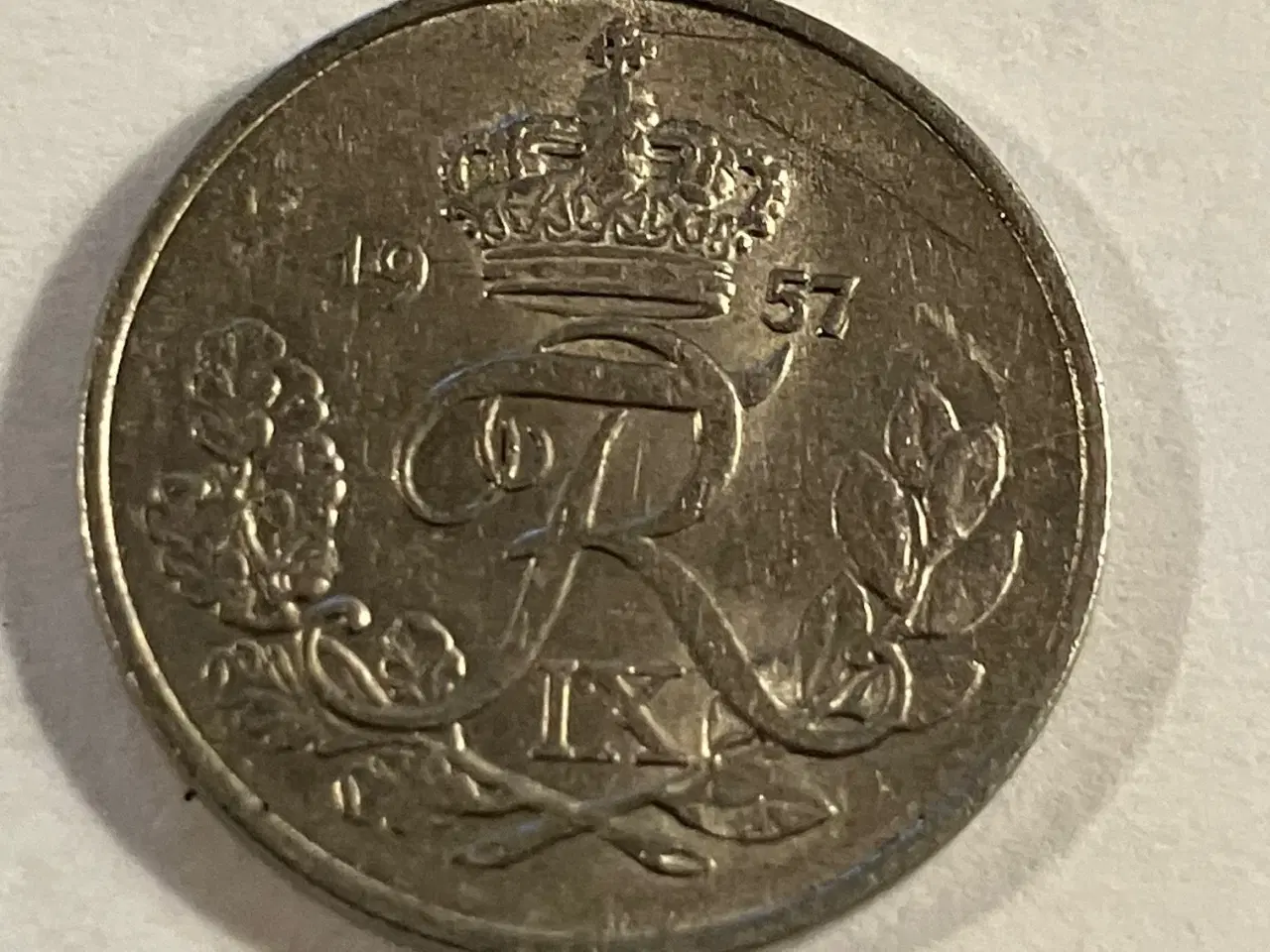 Billede 1 - 10 Øre 1957 Danmark