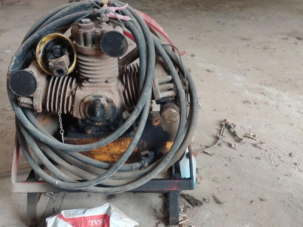 Billede 1 - traktor kompressor PTO trukket