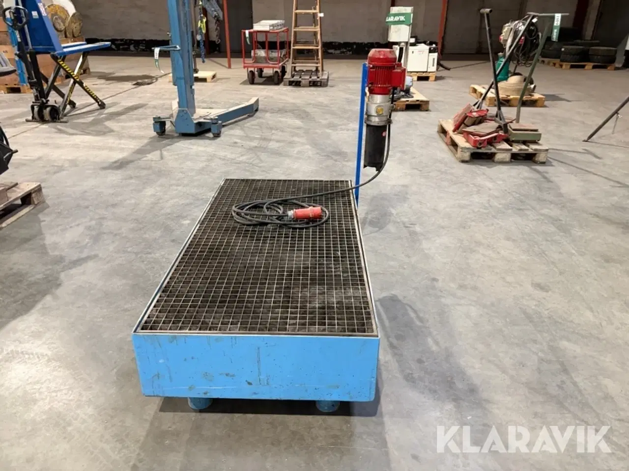 Billede 2 - Miljøkar med pumpe aluminium