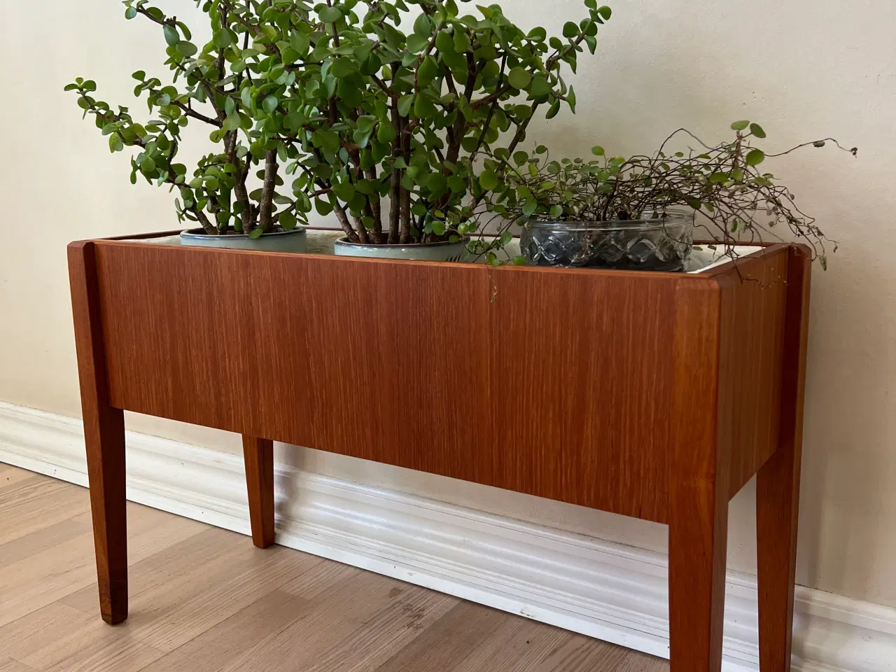 Billede 2 - Smuk retro teak blomsterkasse fra 60’erne 