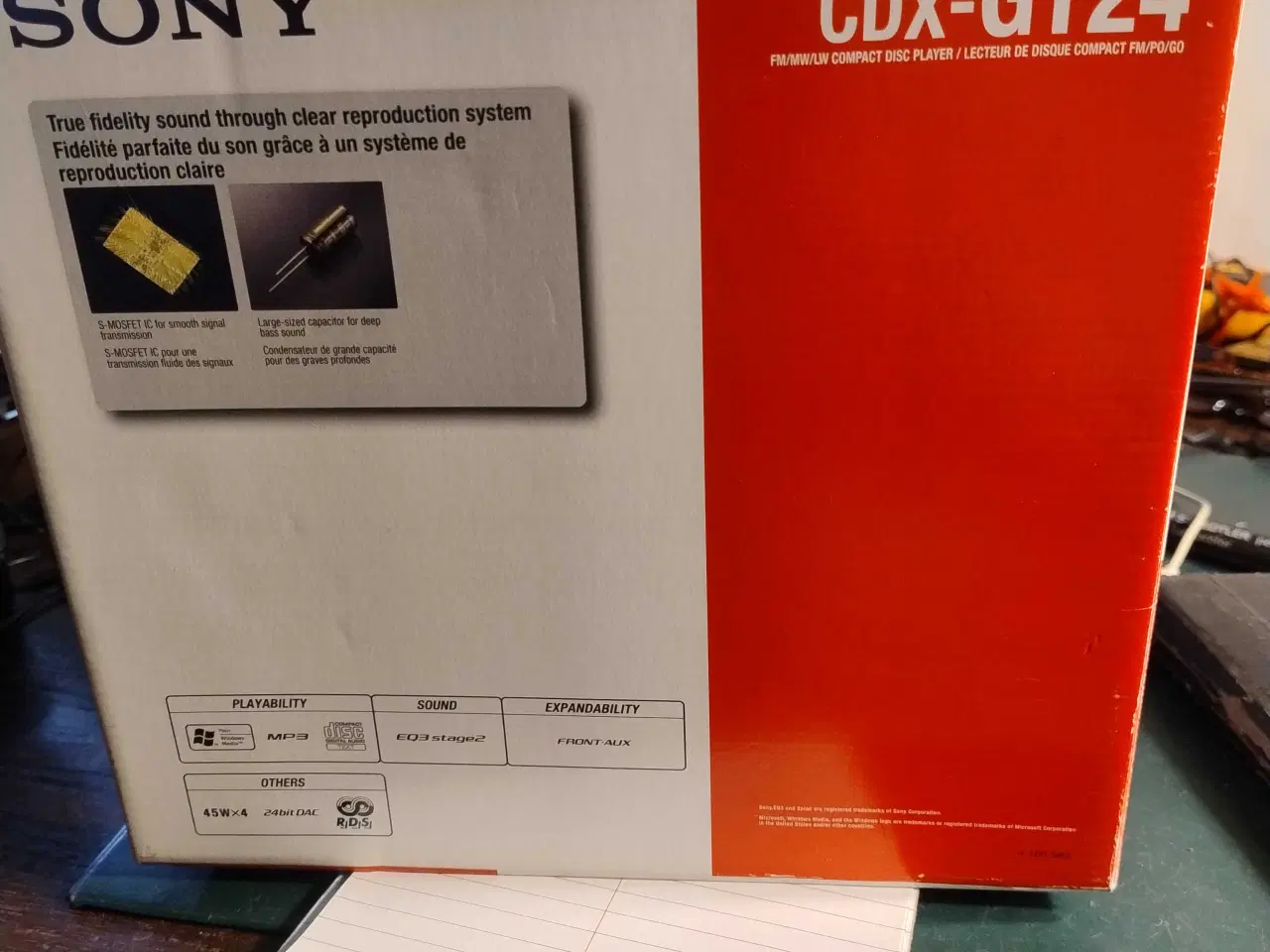 Billede 2 - Autoradio Sony CDX-GT24 