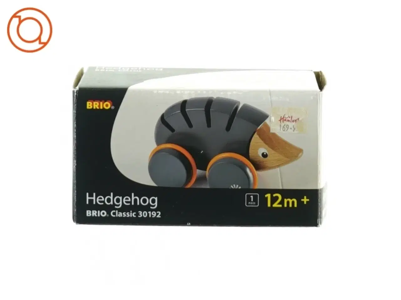 Billede 2 - Brio pindsvin med hjul (trælegetøj)