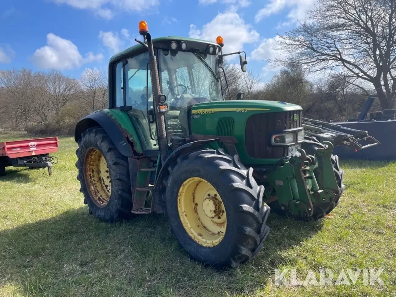 Billede 2 - Traktor John Deere 6420