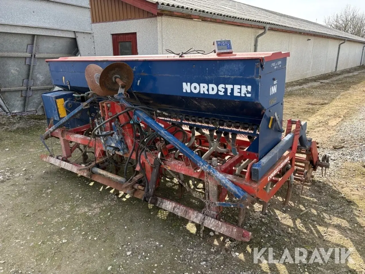 Billede 1 - Såmaskine Nordsteen Kulti-Seeder med dobbelt-Record såbedsharve