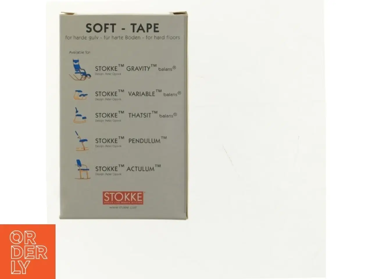 Billede 2 - Soft tape TIL STOKKE STOL fra STOKKE (str. 12 x 7 cm)