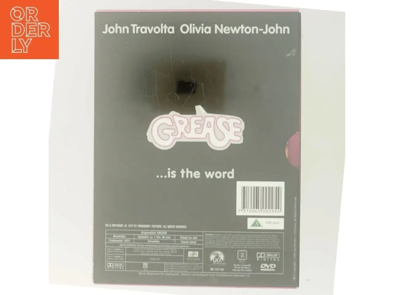 Billede 3 - Grease med John Travolta (DVD)