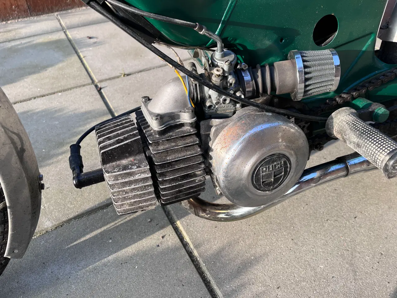 Billede 6 - Puch maxi grøn pulverlak