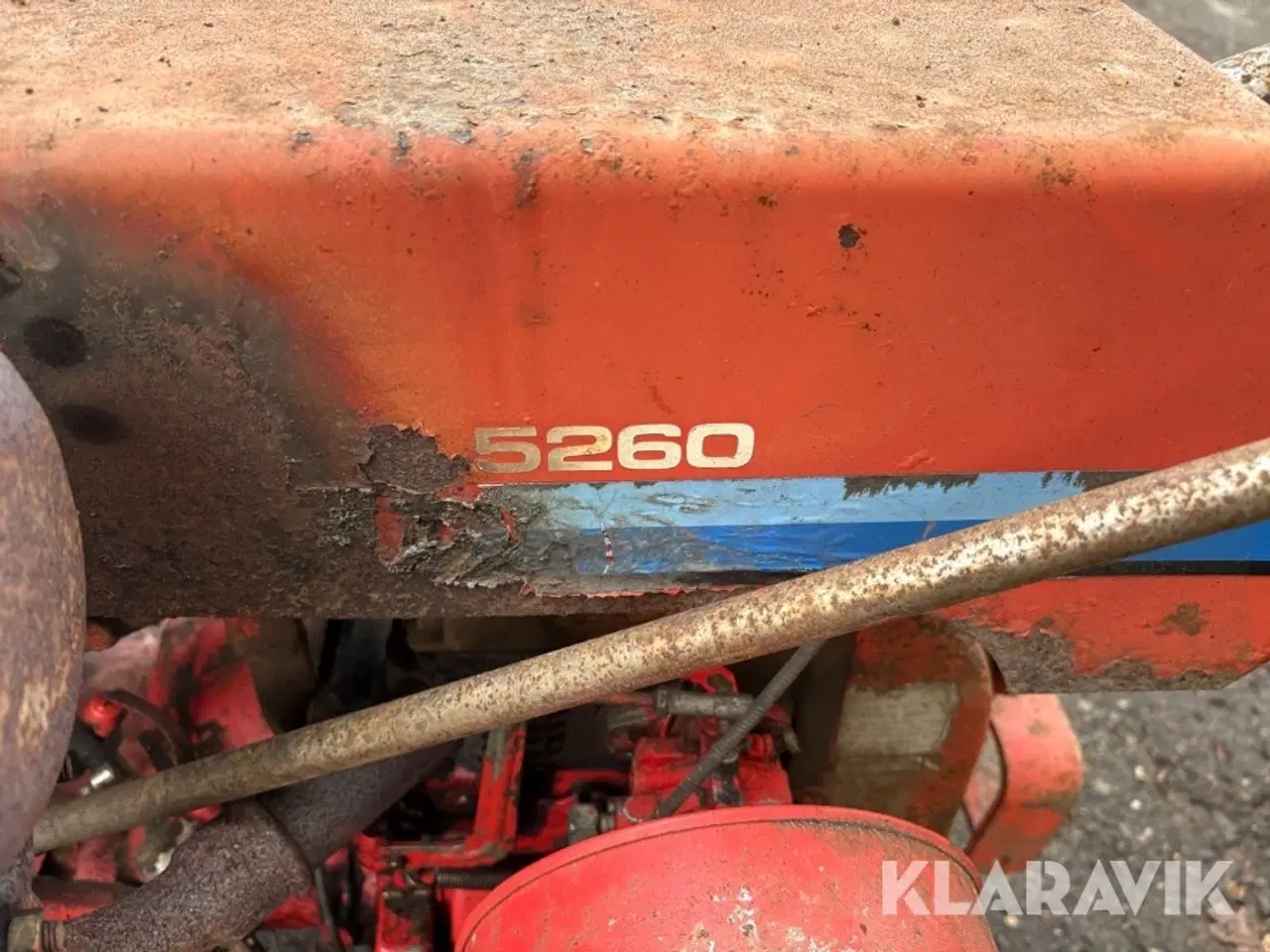 Billede 2 - Redskabsbærer med kost og klippebord GRAVELY 5260