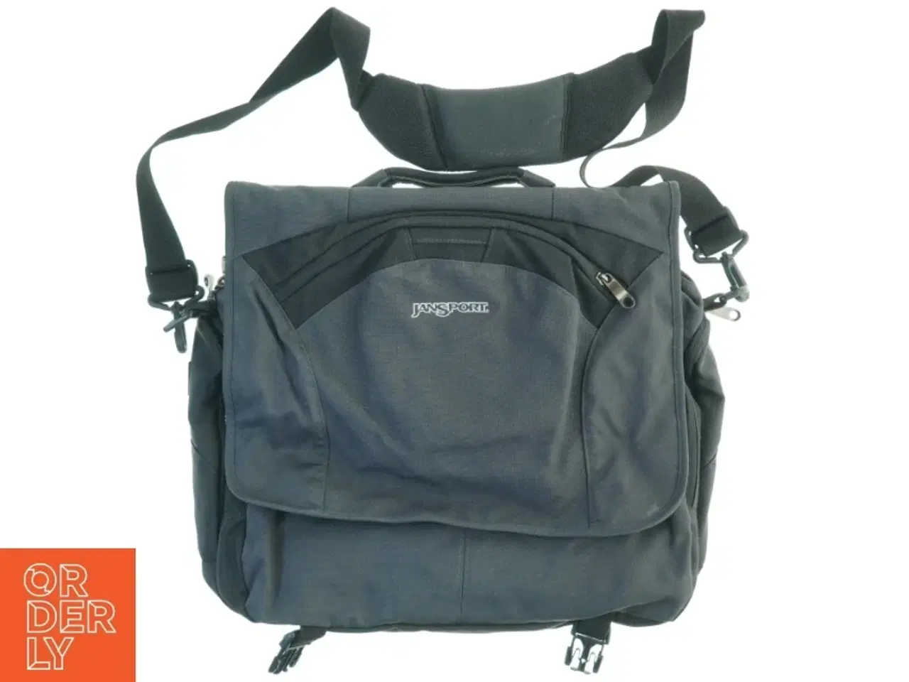 Billede 1 - UBRUGT PC skuldertaske fra Jansport (str. 42 x 34 x 11 cm)