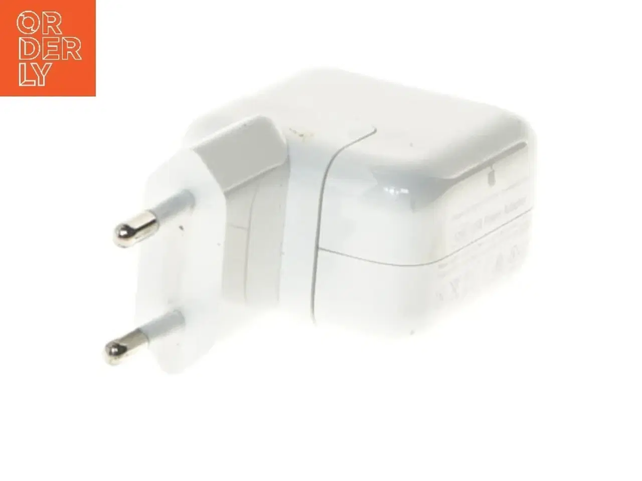 Billede 2 - USB strømforsyning adapter fra Apple (str. 8,5x4,5 cm)