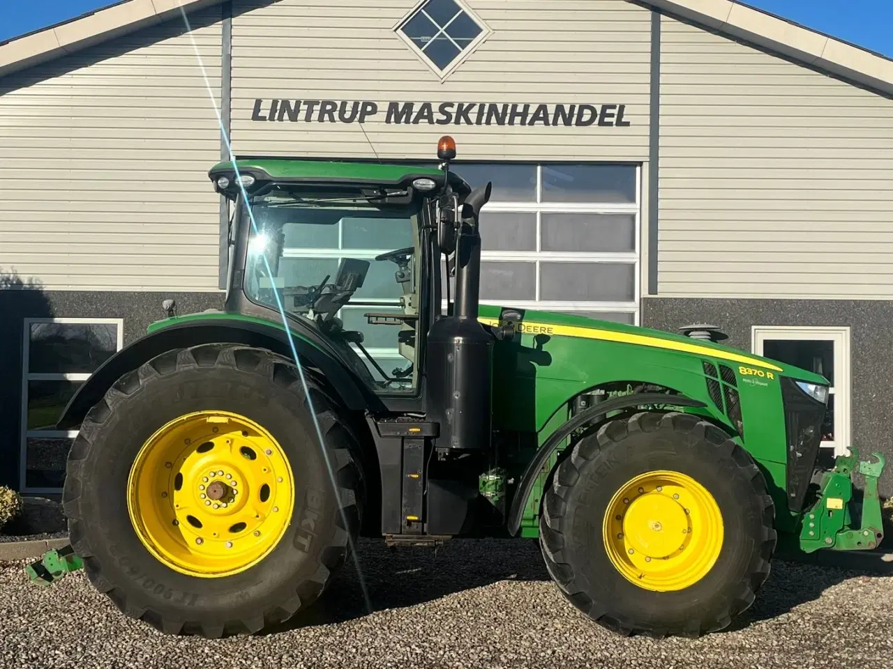 Billede 8 - John Deere 8370R Med frontlift og fuld servicehistorik