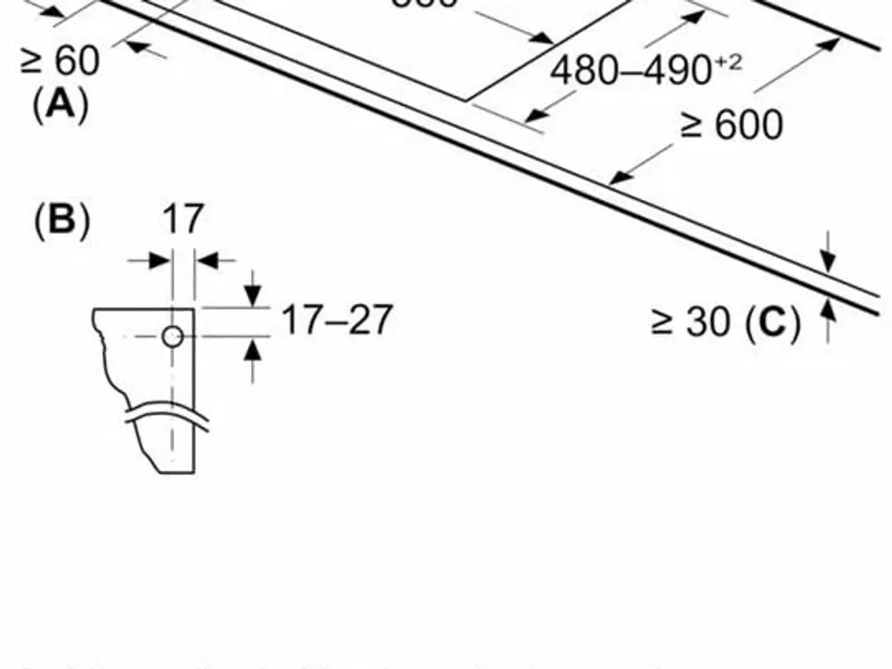 Billede 6 - Gas kogeplade Bosch POH6B6K30, 60 cm, sort glas