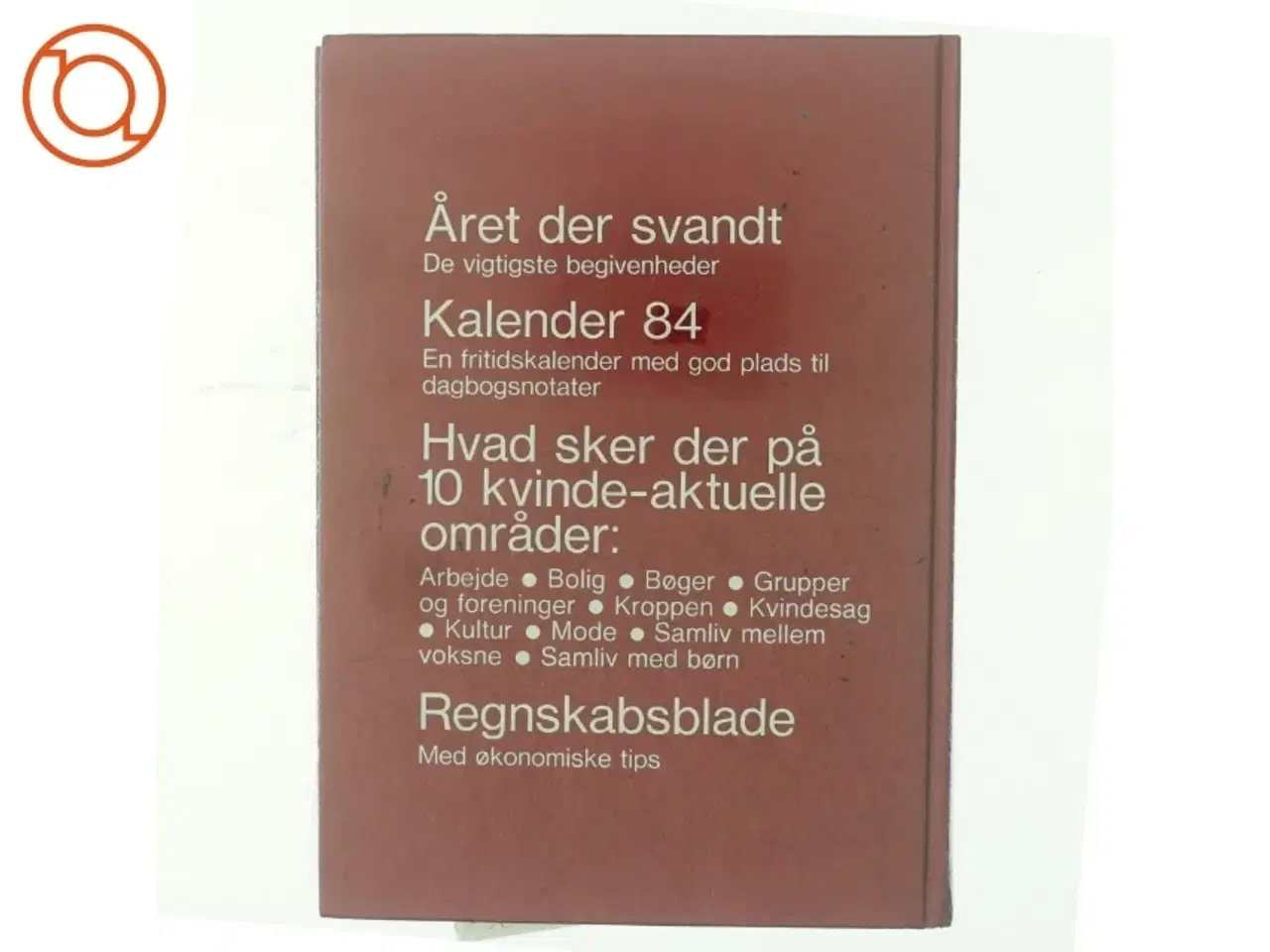 Billede 3 - Kvindens hvem-hvad-hvor 1984 (bog)