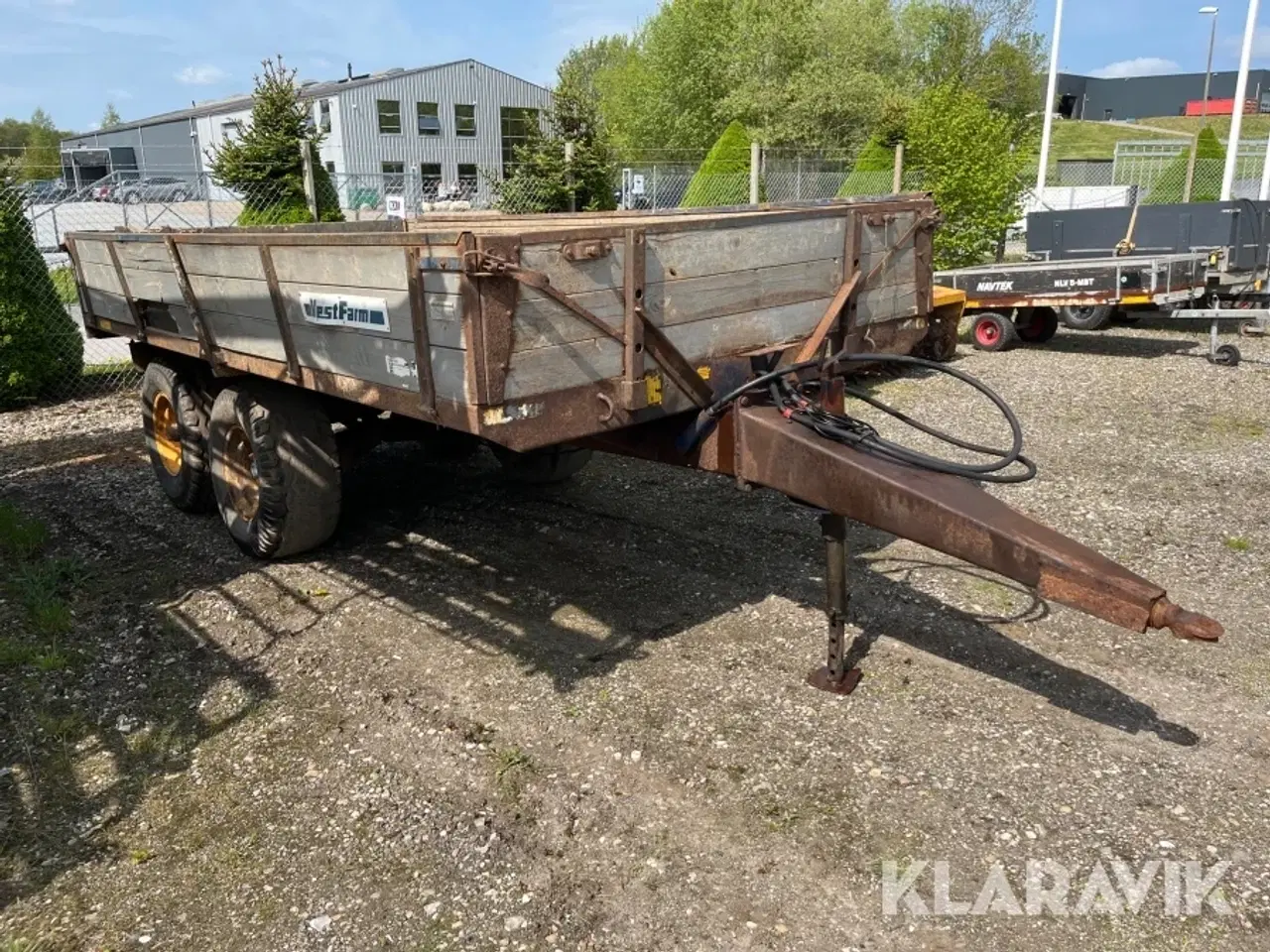 Billede 2 - Tipvogn Vestfarm V7000 BHT