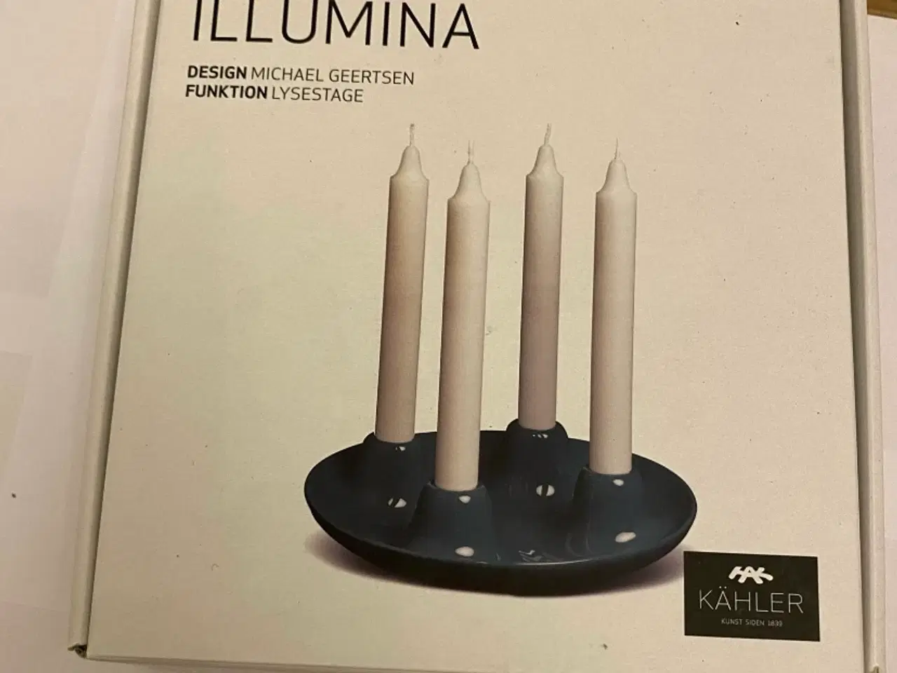 Billede 1 -  Illumina adventsstage / lysestage 4 lys Kahler