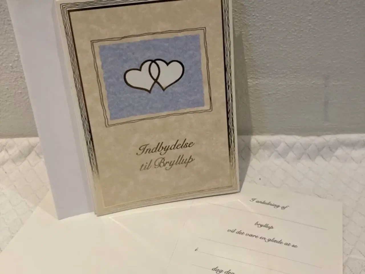 Billede 1 - Bryllup invitationer - 5 forskellige skags