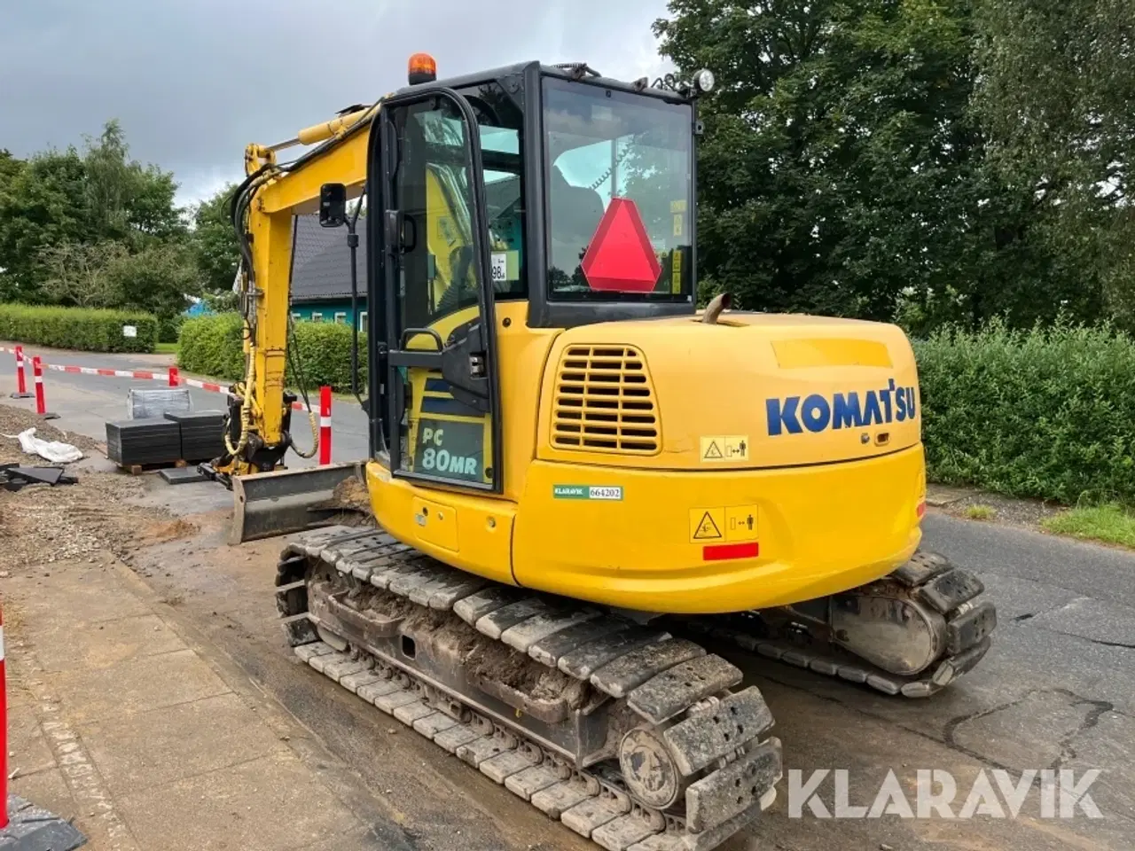 Billede 4 - Gravemaskine Komatsu PC 80 MR