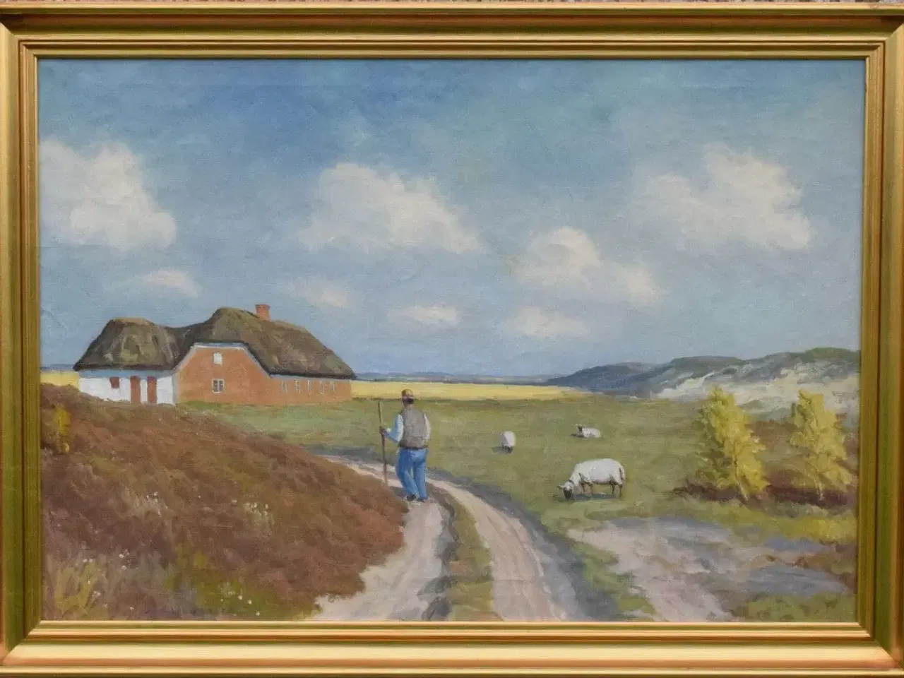 Billede 1 - Maleri af Th. Skovgaard (1913-1993)