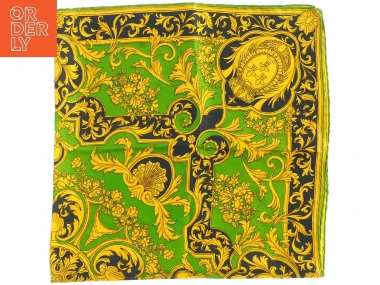 Billede 1 - Farverig tørklæde (str. 75 x. 75 cm)