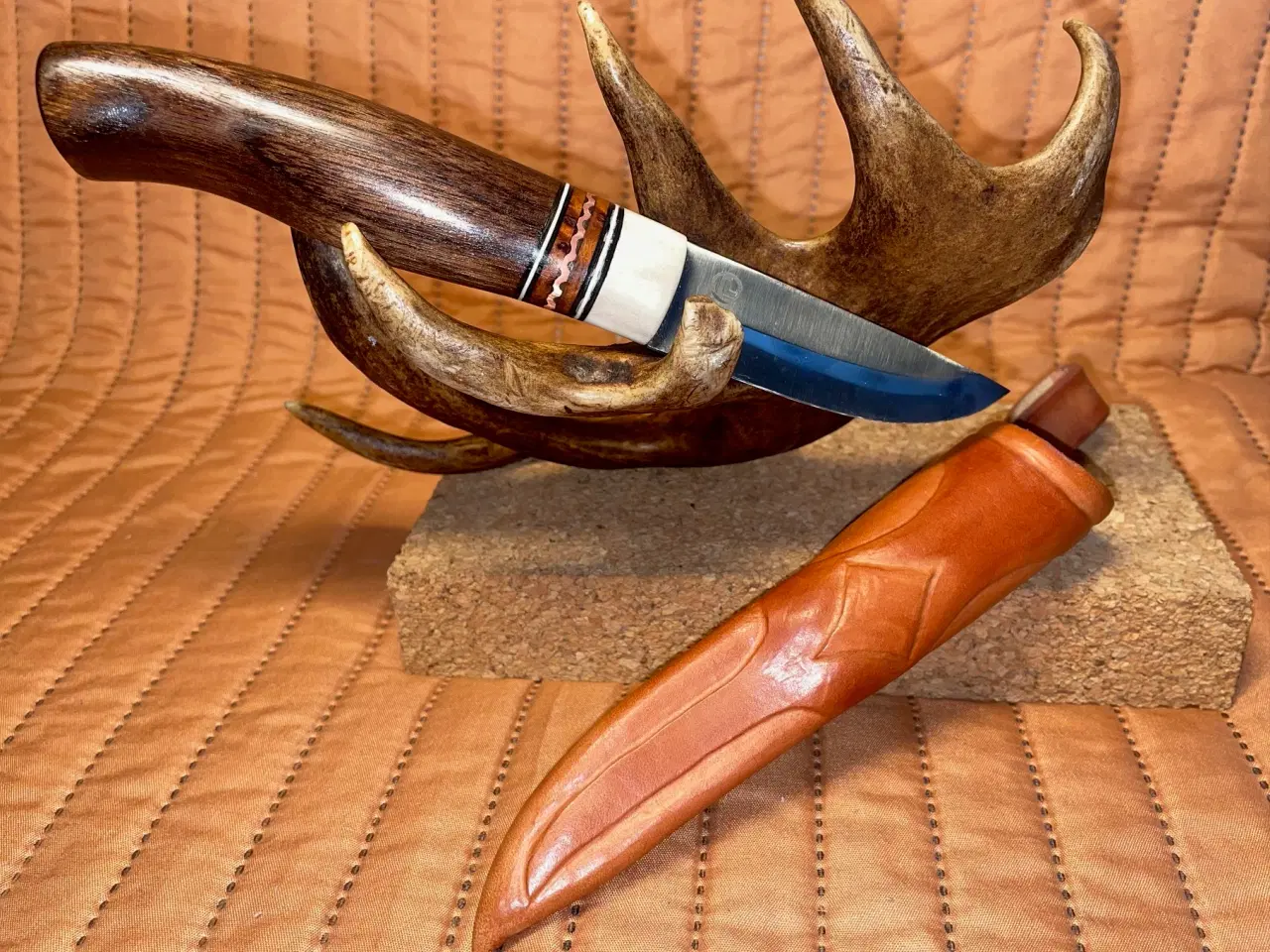 Billede 1 - Håndlavet rustfri Jagtkniv