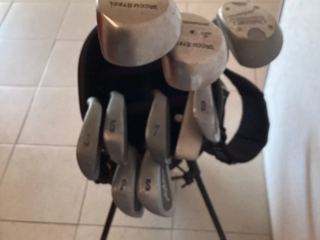 Billede 5 - Golfsæt Bærebag m/dobb,sele køller/ jern