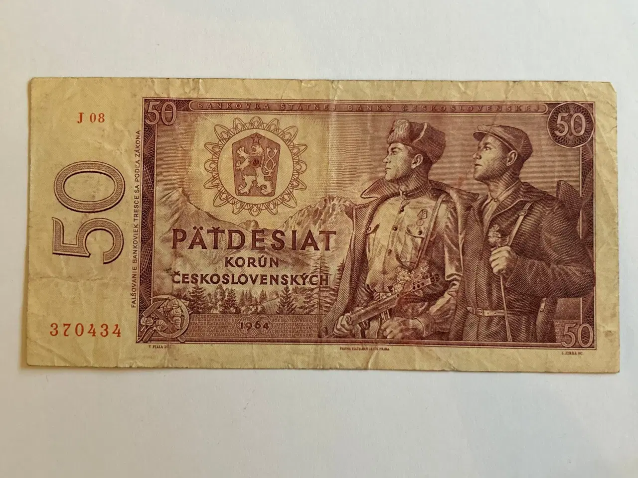 Billede 1 - 50 Korun Czech Republic 1964
