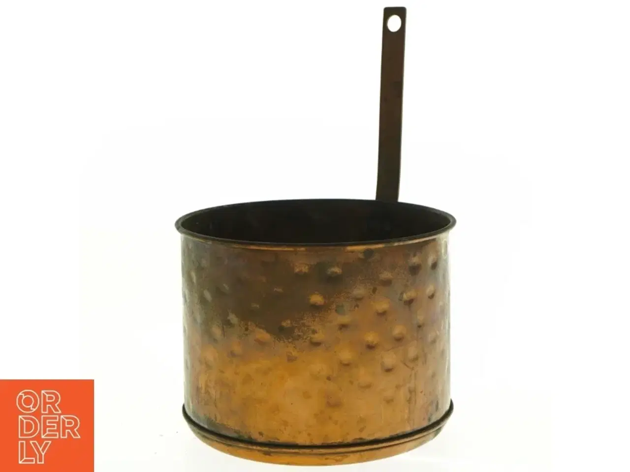 Billede 1 - Gammel kobber krukke (str. 15 x 23,5 cm)