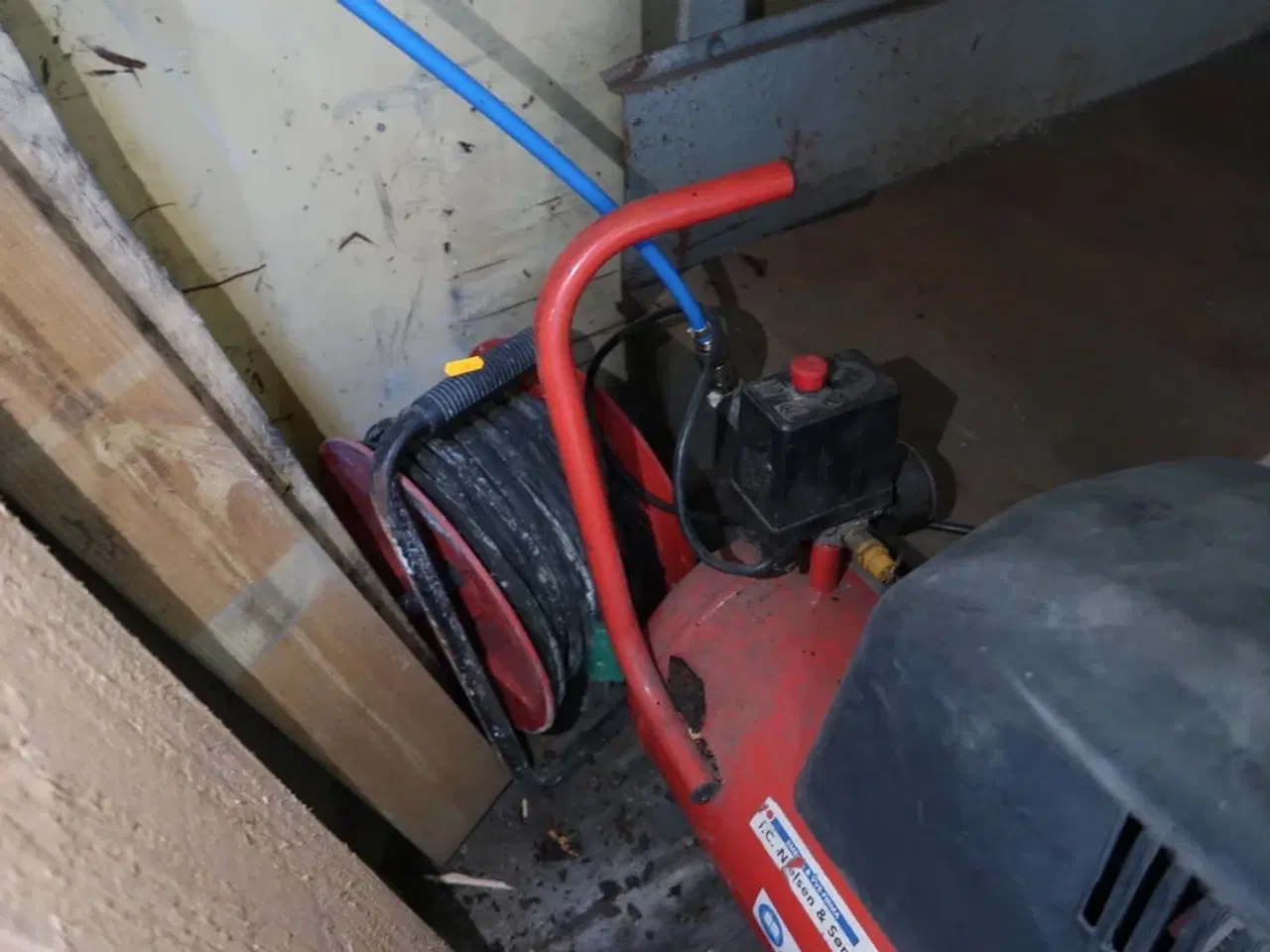 Billede 3 - Kompressor NUAIR OM195-24 CM1,5 CE samt kabeltromle