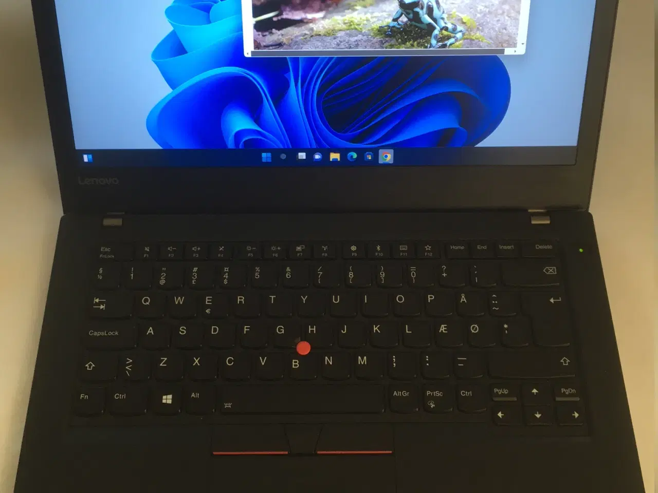 Billede 1 - Lenovo ThinkPad T470 m. nyt batteri