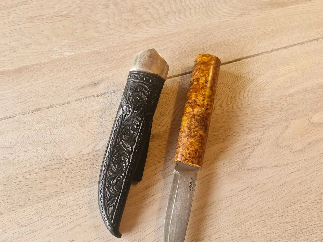 Billede 1 - håndlavet jagt kniv