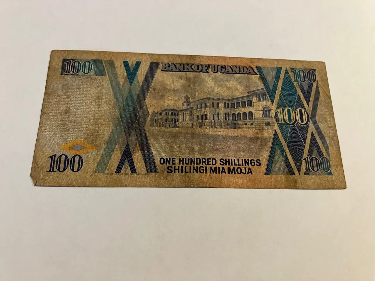 Billede 2 - 100 Shilingi 1987 Uganda
