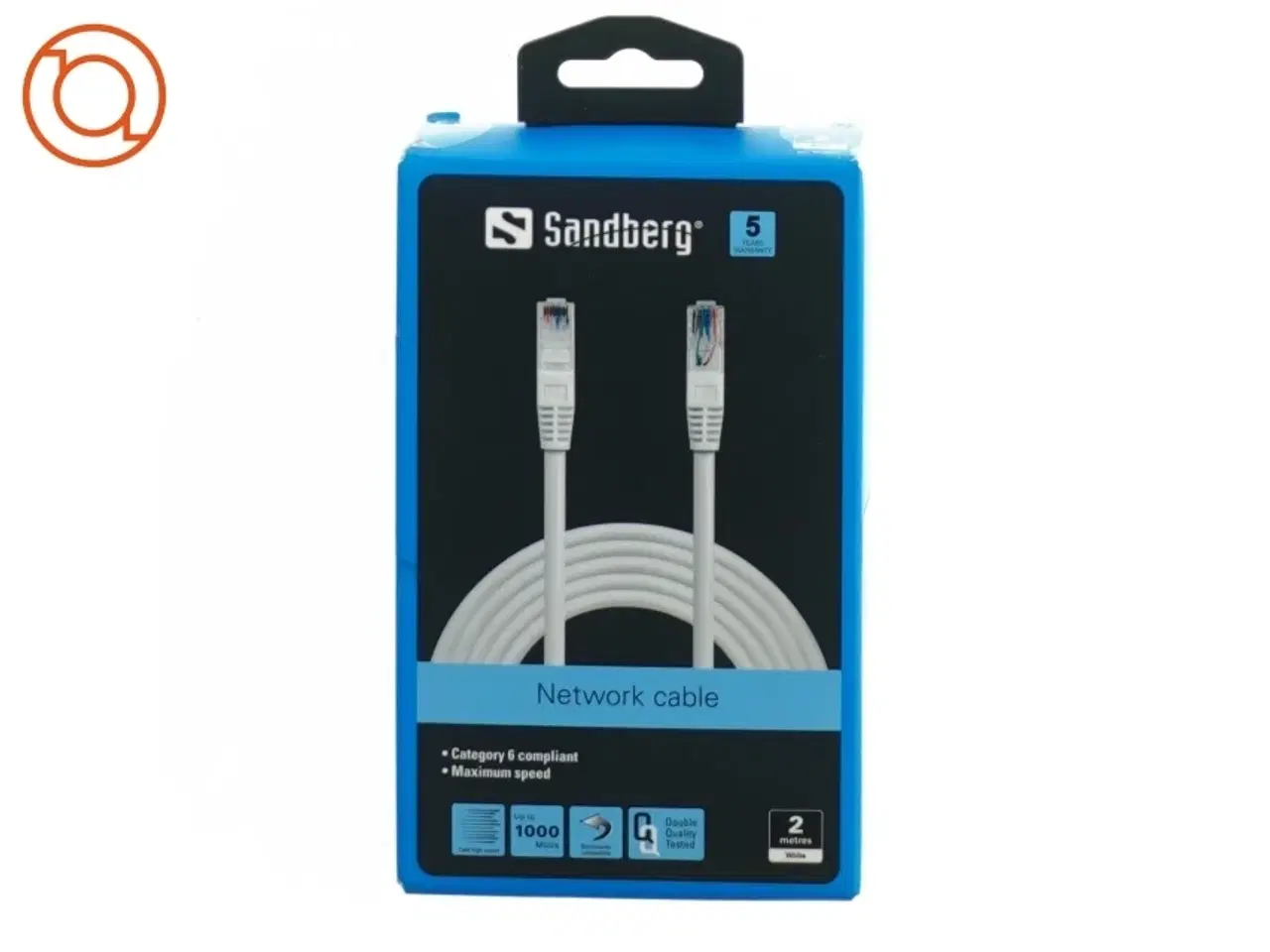 Billede 1 - Internetkabel fra Sandberg (str. 16 x 4 cm)